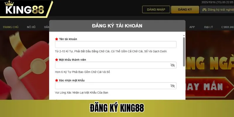 Đăng ký KING88