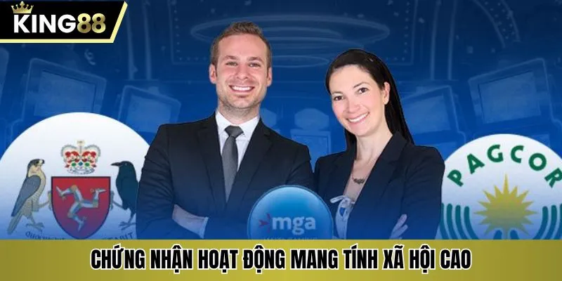 Chứng nhận hoạt động mang tính xã hội cao